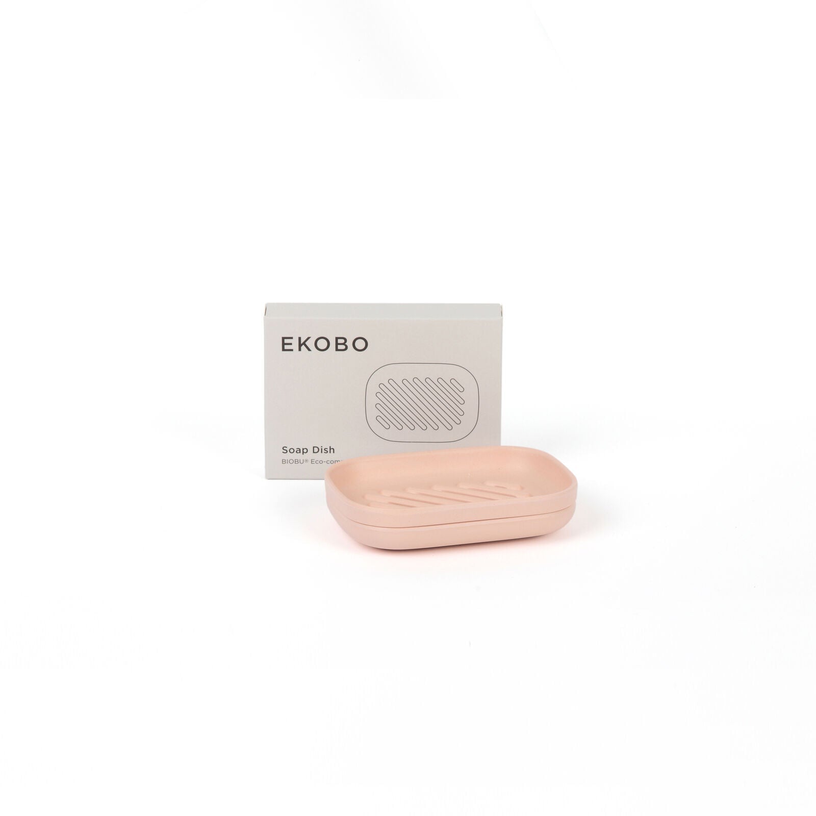 Self-Draining Soap Dish - Set of 2 #color_Blush