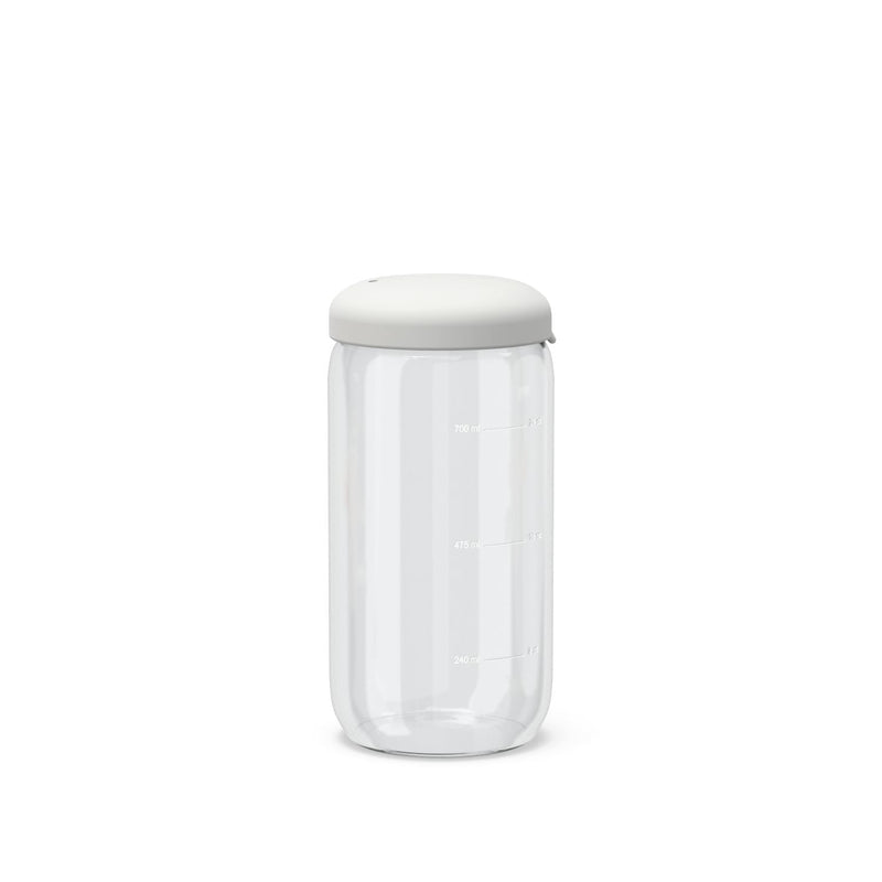 Food Storage Jar in Borosilicate Glass 750 ml - Cloud EKOBO USA