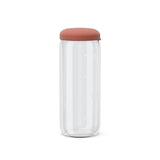 Food Storage Jar in Borosilicate Glass 1000 ml - Terracotta EKOBO USA
