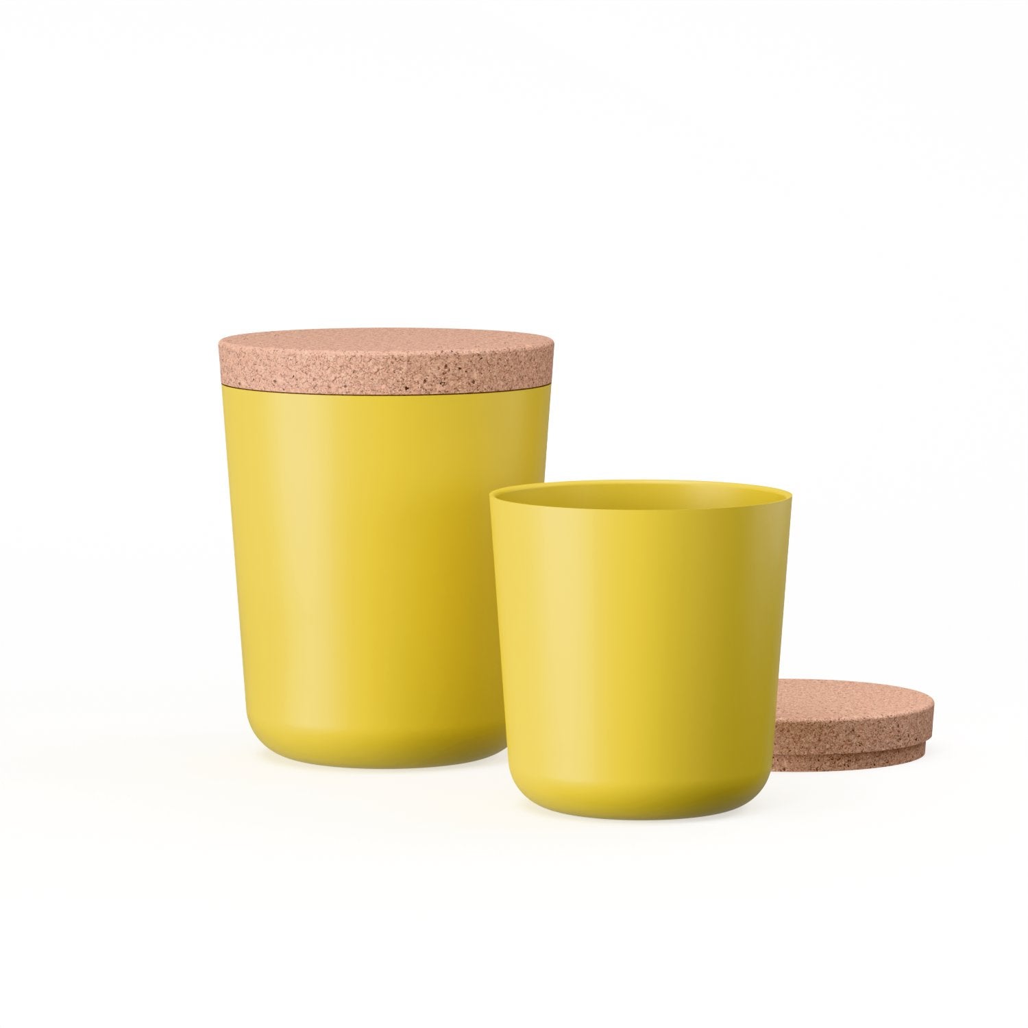 Duo Storage Jar XL & XXL #color_Lemon