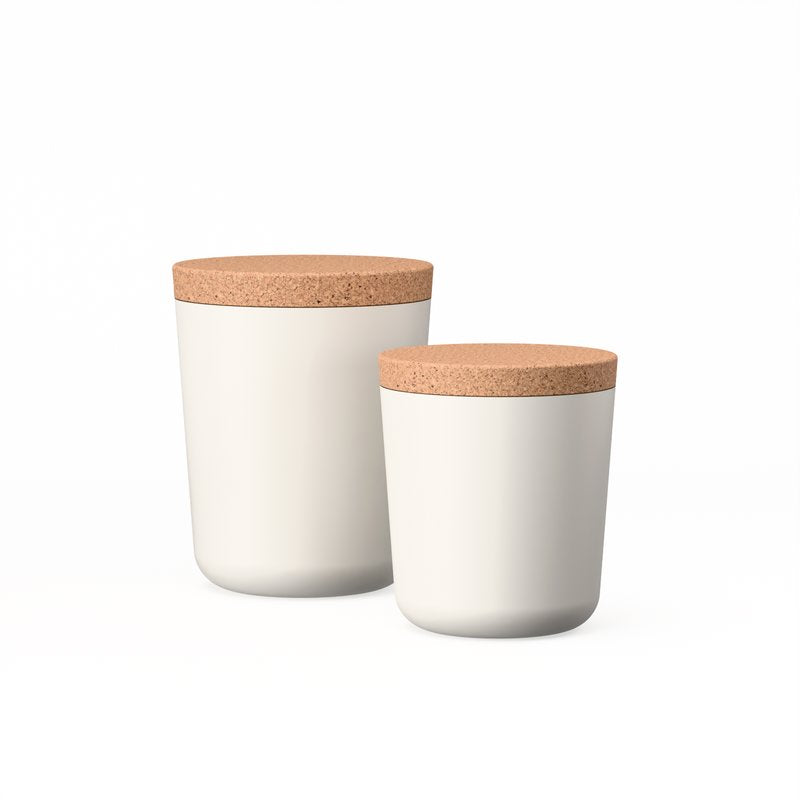 Duo Storage Jar XL & XXL - Off White