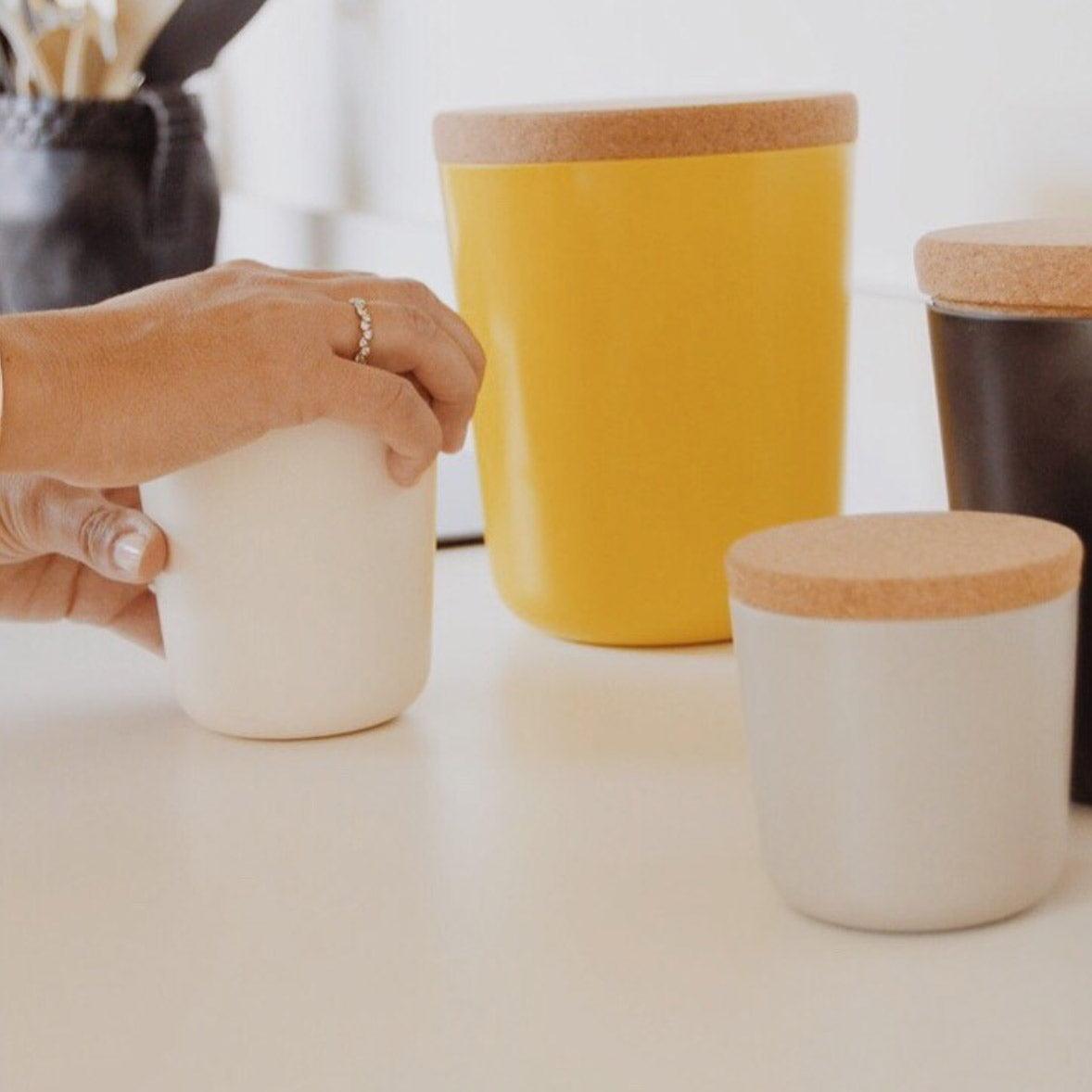 Storage Jar XL #color_Lemon