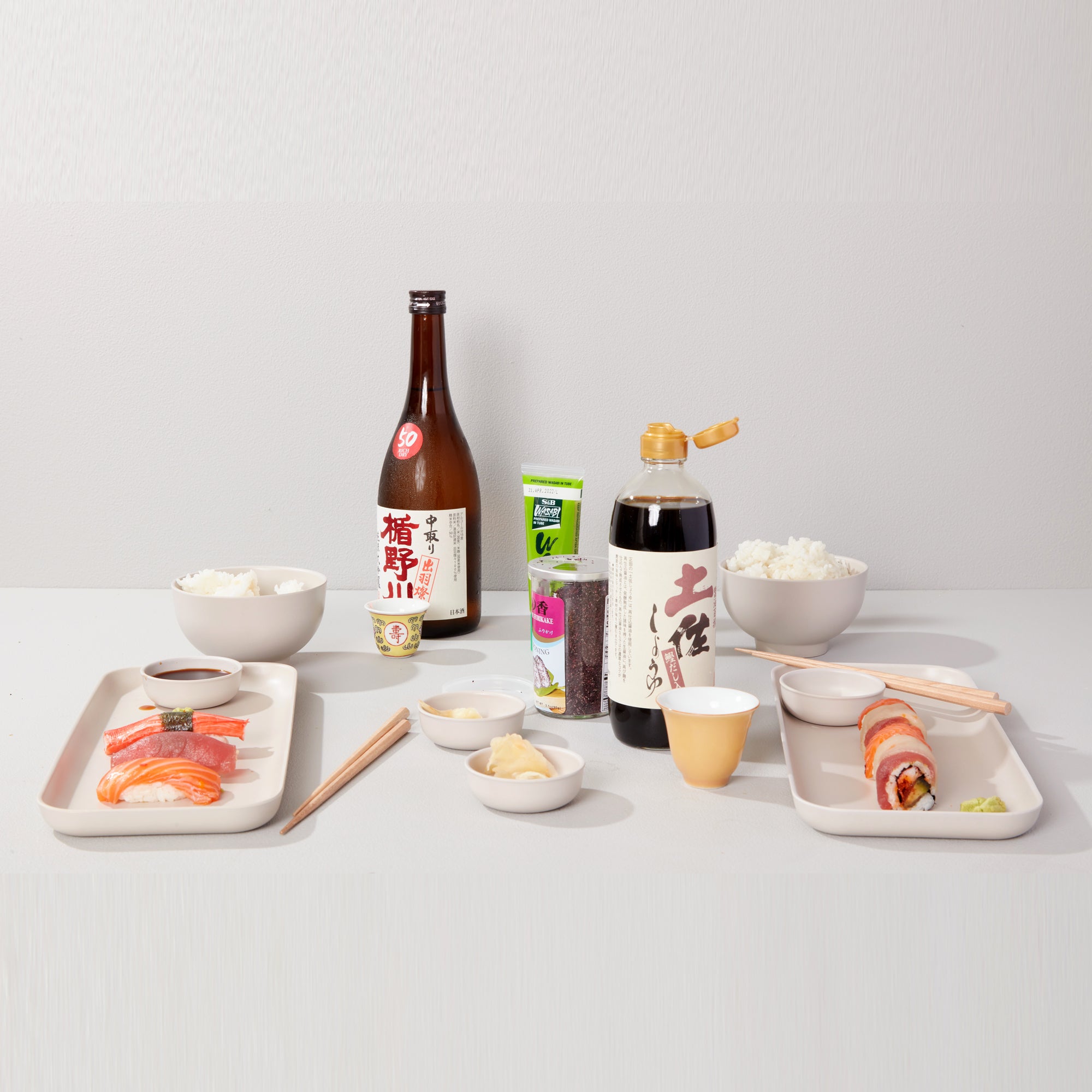 Sushi Set for 2 #color_Off-White