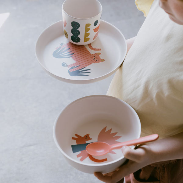 Illustrated Bamboo Kid Set #color_Tiger