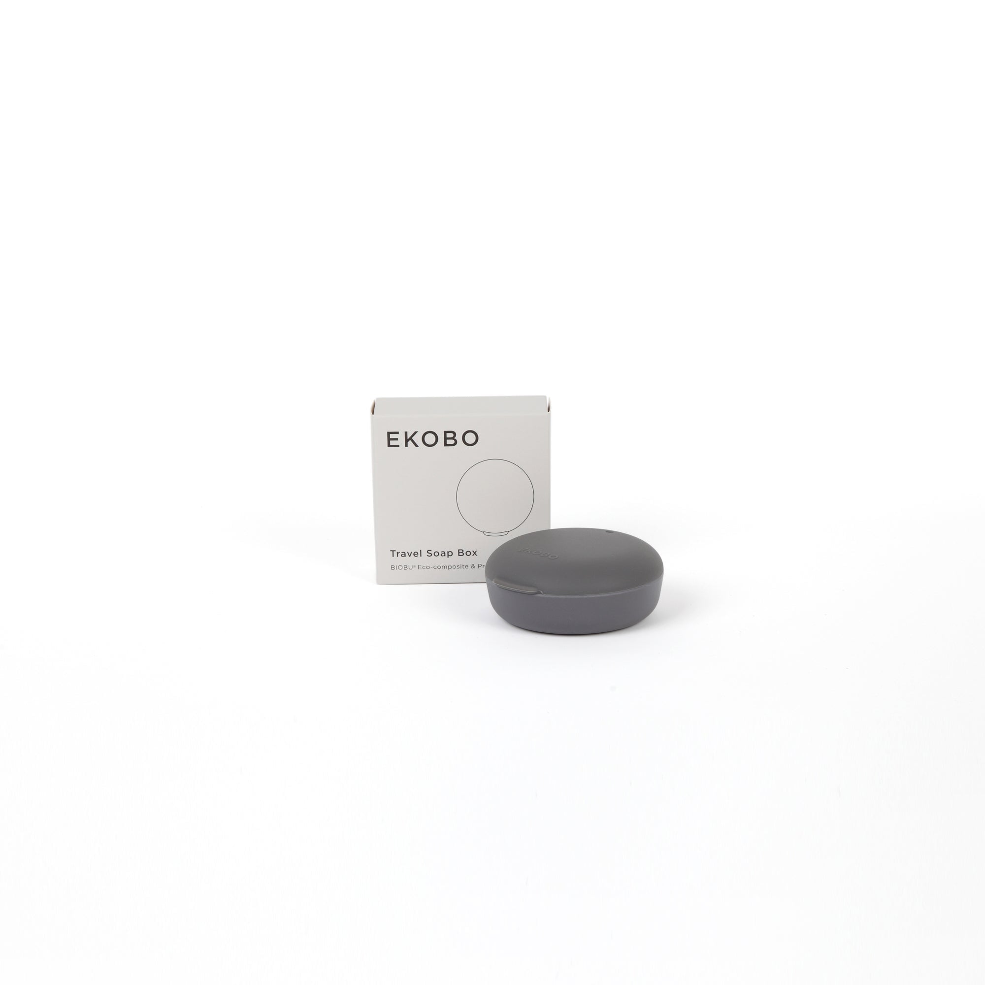 Round Travel Soap Box #color_Smoke