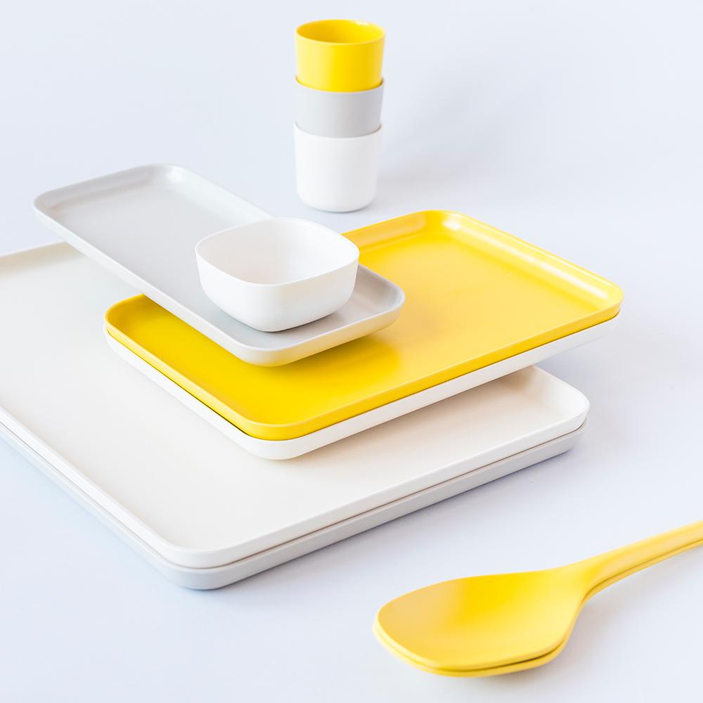 Large Serving Tray #color_Off White