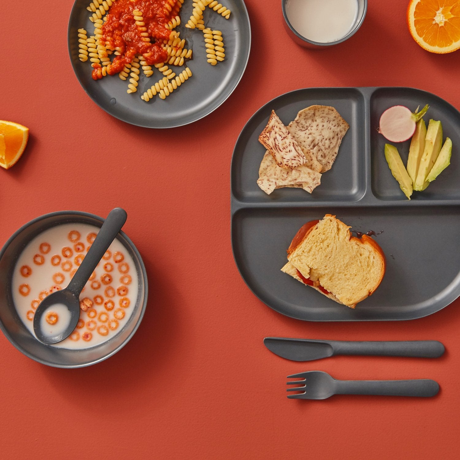 Reusable Cutlery Set #color_Storm