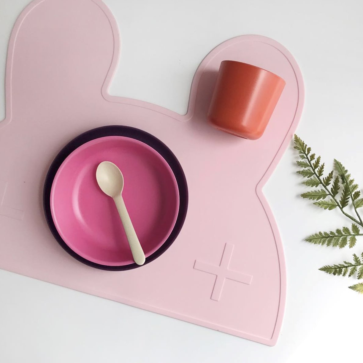 Kids Dinner Set - Aki #color_Ume