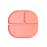Divided Plate with rim - Coral