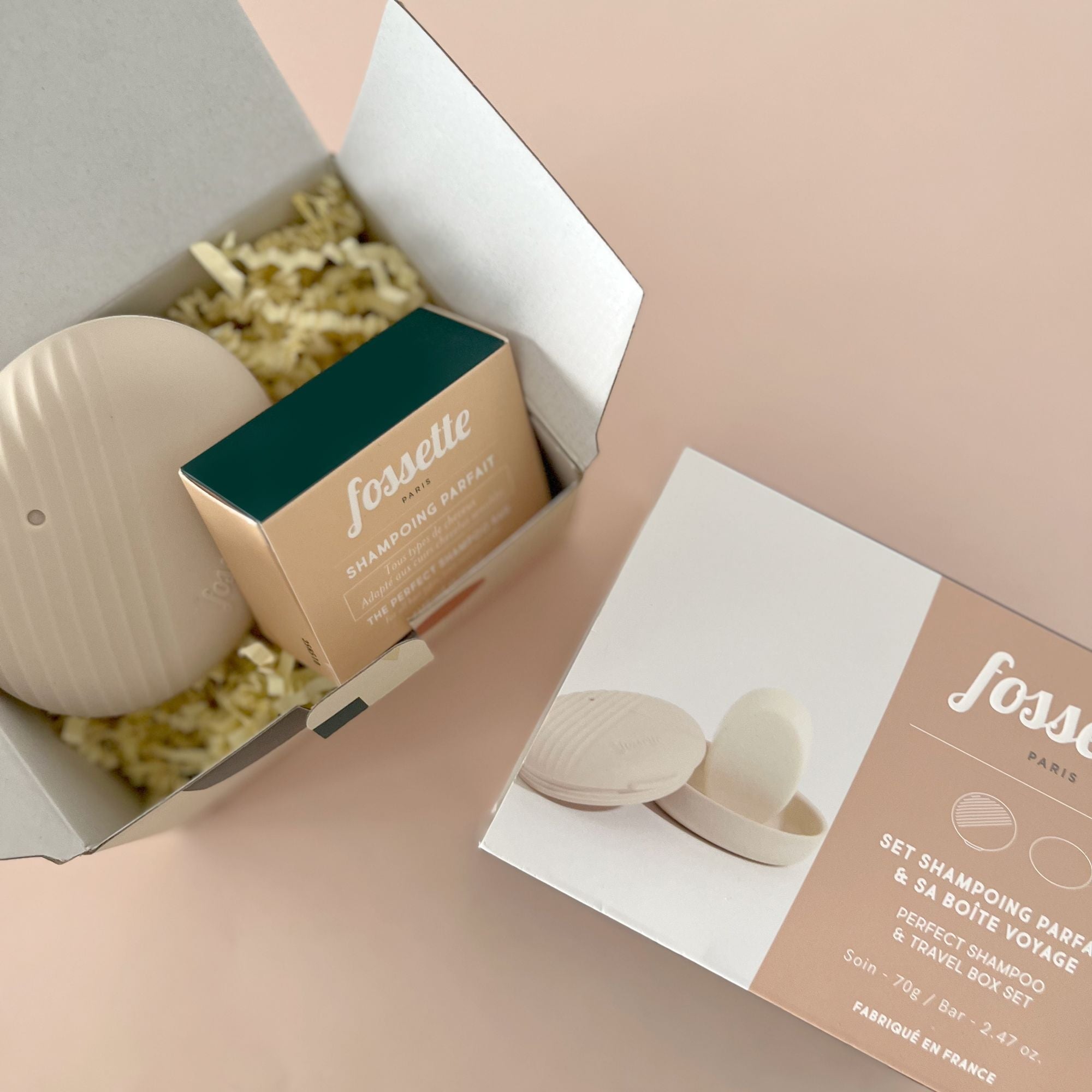 Shampoo & Travel Box Set | Fossette Care
