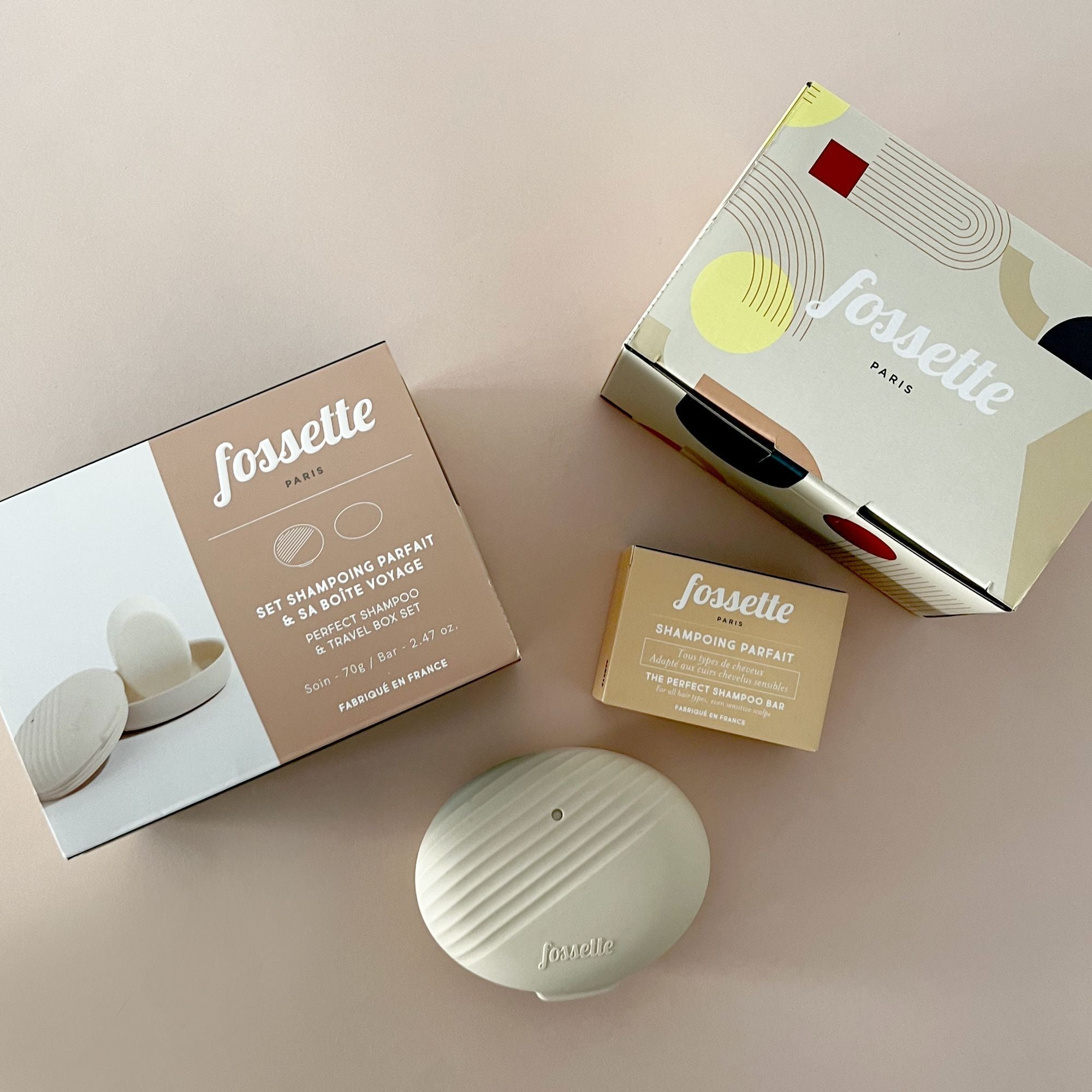 Shampoo & Travel Box Set | Fossette Care
