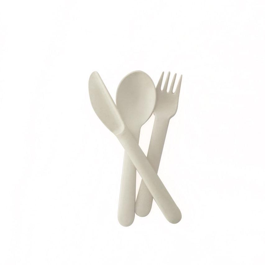 Reusable Cutlery Set - Off White