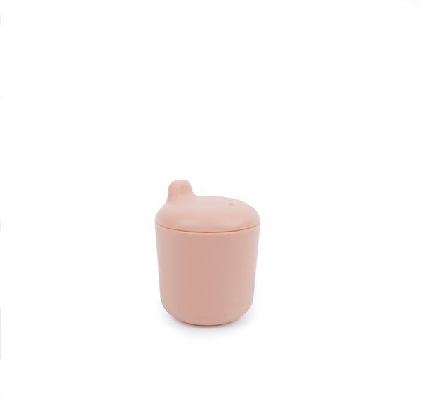 Silicone Leakproof Sippy Cup - Blush