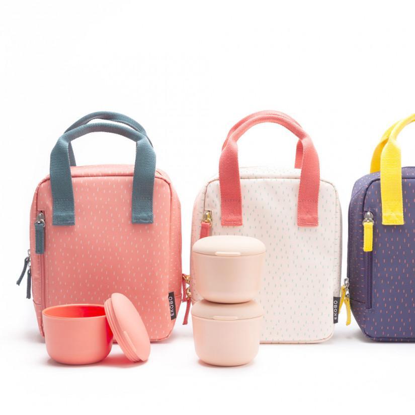 Small Store & Go Food Container - Coral - Set of 2